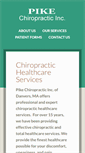 Mobile Screenshot of pikechiropracticcenter.com